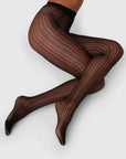 Selma Net Tights in Black by Swedish Stockings-Swedish Stockings-Idlewild-Cincinnati