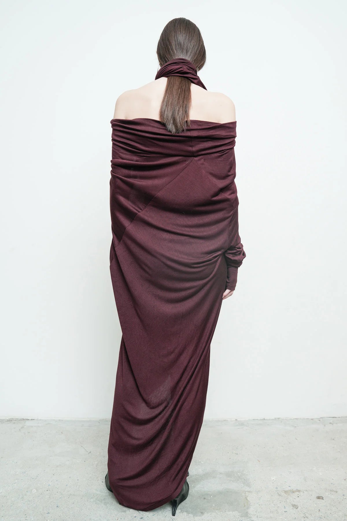 Serius T Dress in Burgundy by Nicholas K-Nicholas K-Idlewild-Cincinnati