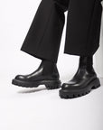 Shark Boot in Black by Mattia Capezzani-Idlewild