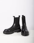 Shark Boot in Black by Mattia Capezzani-Idlewild
