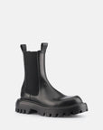 Shark Boot in Black by Matia Capezzani-Idlewild