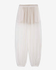 Sheer Balloon Pant in Bianco by Alysi-Alysi-Idlewild-Cincinnati