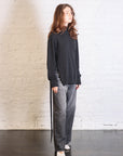 Silk Cashmere Knit in Charcoal by Issey Miyake-Issey Miyake-Idlewild-Cincinnati