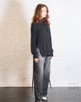 Silk Cashmere Knit in Charcoal by Issey Miyake-Issey Miyake-Idlewild-Cincinnati