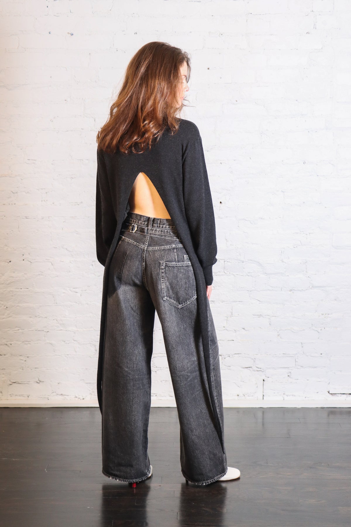 Silk Cashmere Knit in Charcoal by Issey Miyake-Issey Miyake-Idlewild-Cincinnati