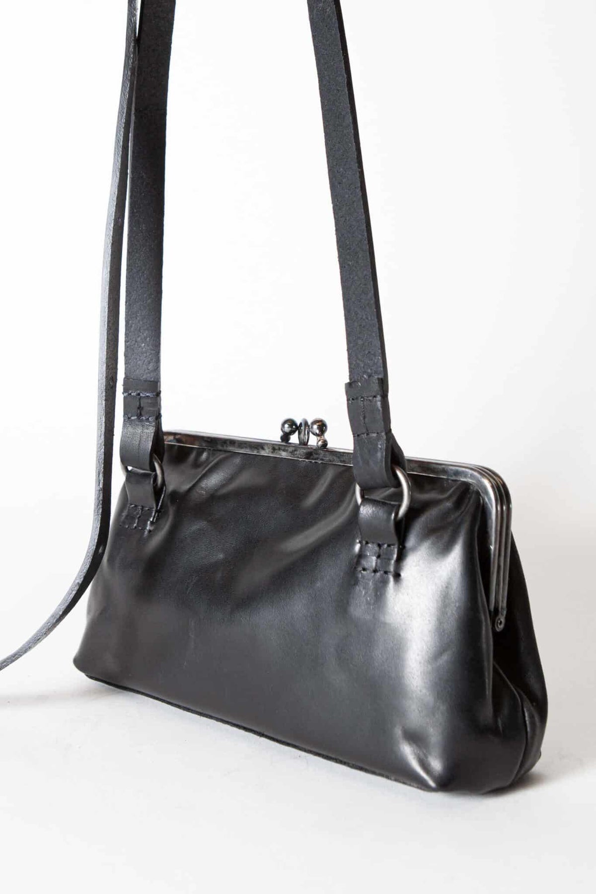 Simple Bigla Small Wide Bag in Black by Miranda Kaloudis-MDK-Idlewild-Cincinnati