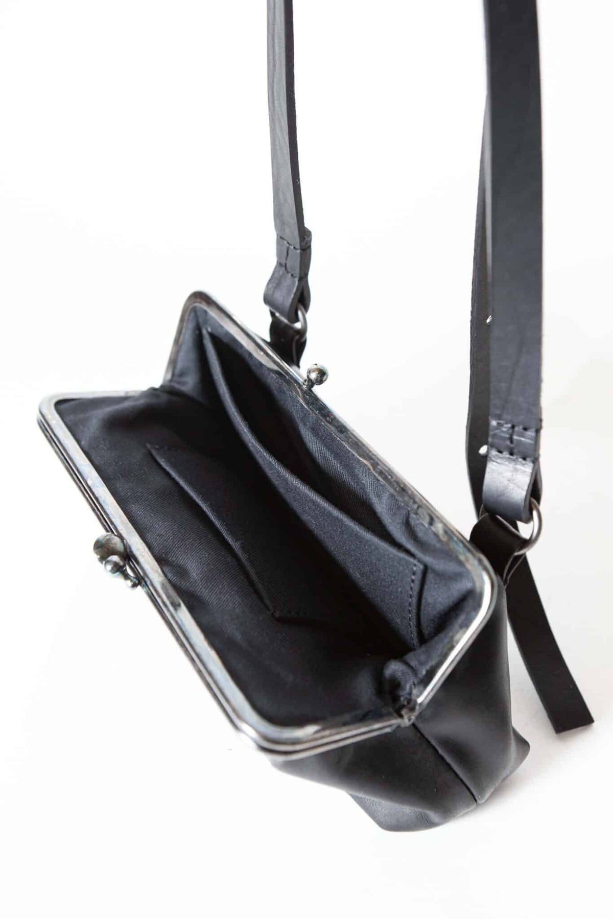 Simple Bigla Small Wide Bag in Black by Miranda Kaloudis-MDK-Idlewild-Cincinnati