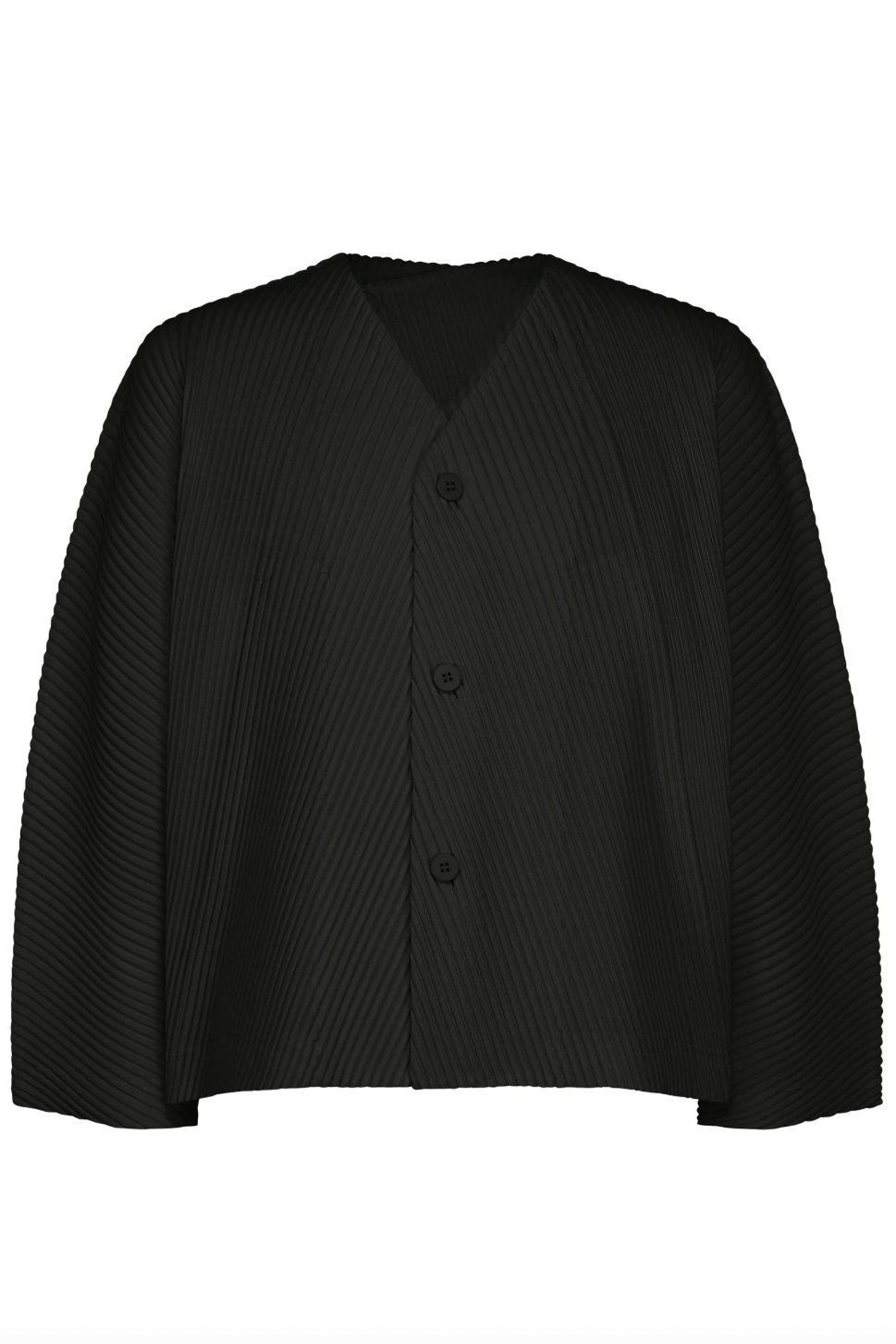 Slash Jacket in Black by Homme Plissé Issey Miyake-Homme Plissé Issey Miyake-Idlewild-Cincinnati
