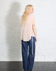 Sleeveless Kimono Shirt in Carne by Serien°umerica-Serien°umerica-Idlewild-Cincinnati