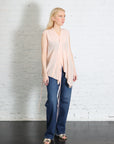Sleeveless Kimono Shirt in Carne by Serien°umerica-Serien°umerica-Idlewild-Cincinnati