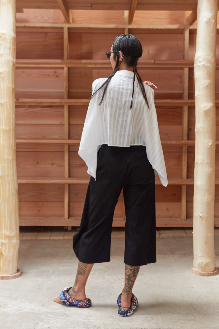 Slip Shirt in White by Henrik Vibskov-Henrik Vibskov-Idlewild-Cincinnati