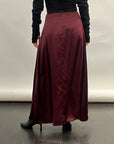 Slip Skirt in Oxblood by Shwetambari-Shwetambari-Idlewild
