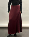 Slip Skirt in Oxblood by Shwetambari-Shwetambari-Idlewild-Cincinnati