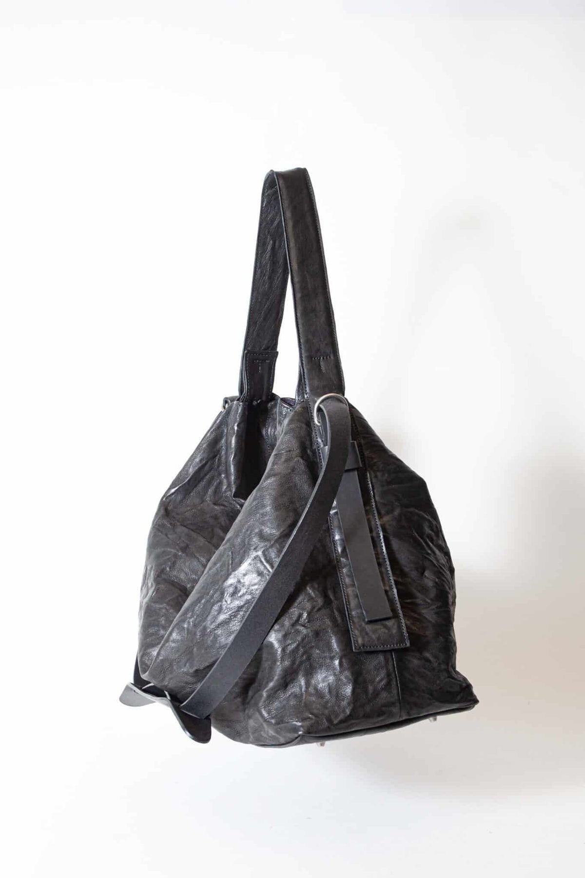 Slouchy Bag - Large in Crinkly Black by Miranda Kaloudis-MDK-Idlewild-Cincinnati