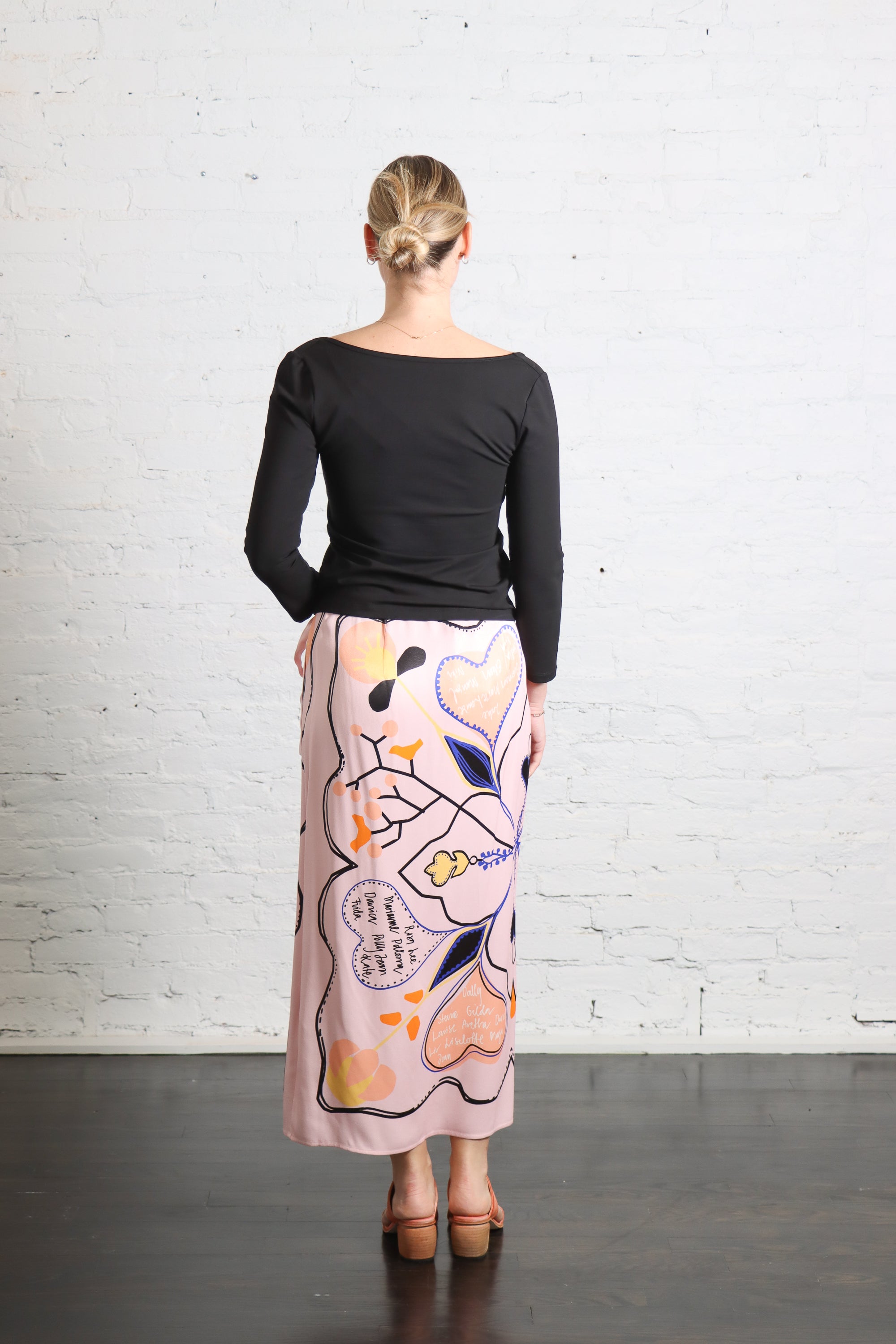 Soft Jersey Ballerina Top in Jet Black by St. Agni-St. Agni-Idlewild-Cincinnati