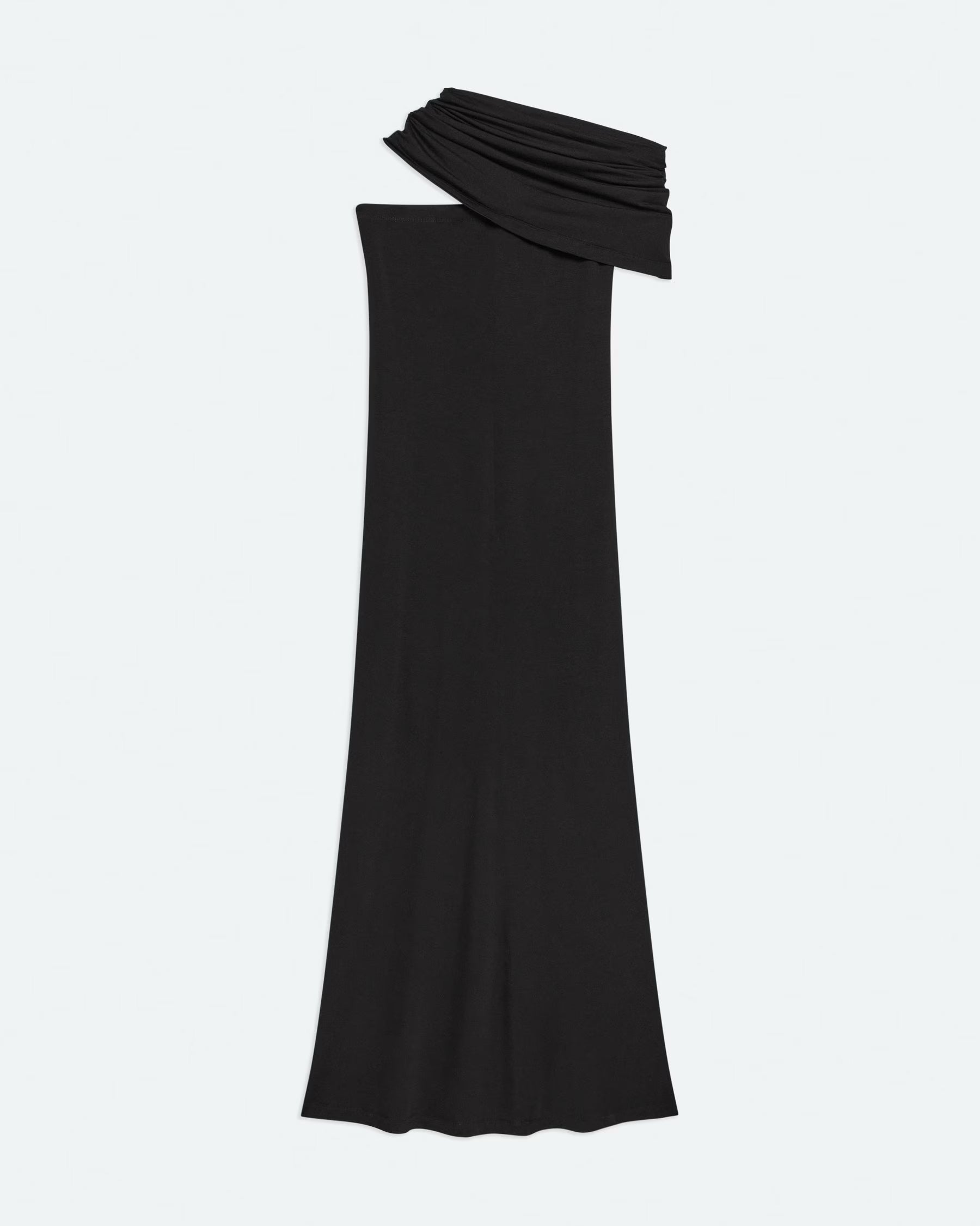 Soft Sash Maxi Dress in Black by Helmut Lang-Dresses-Helmut Lang-Idlewild