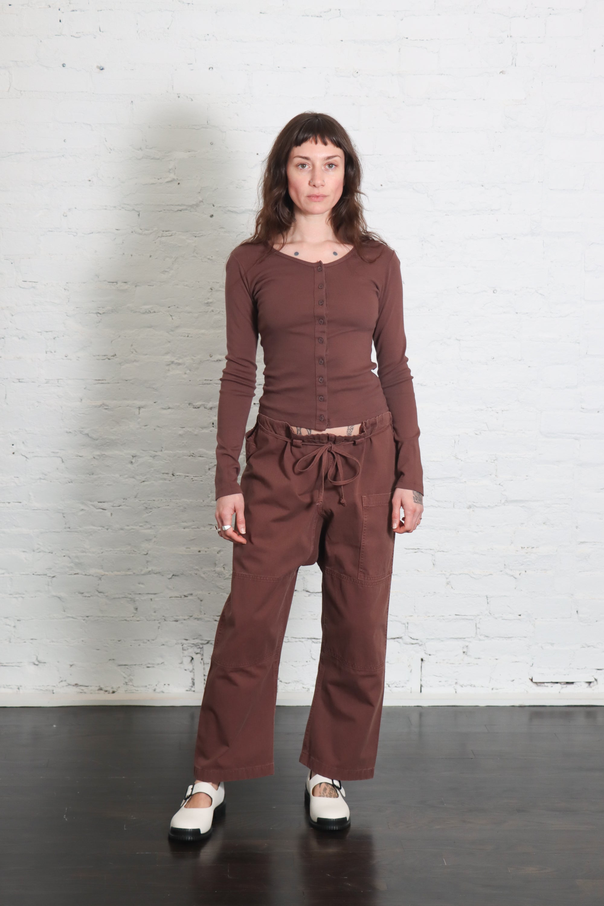 Sophie Cardigan in Chocolate by GIL RODRIGUEZ-GIL RODRIGUEZ-Idlewild-Cincinnati
