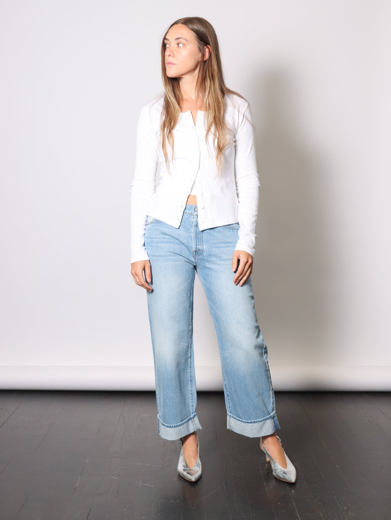 Sophie Cardigan in White by GIL RODRIGUEZ-Tops-GIL RODRIGUEZ-Idlewild