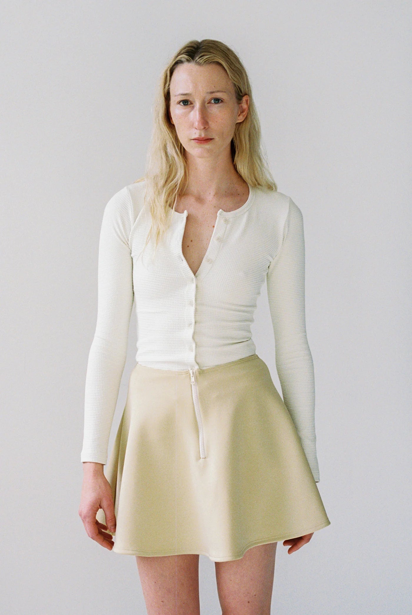 Sophie Thermal Cardigan in Natural by GIL RODRIGUEZ-GIL RODRIGUEZ-Idlewild-Cincinnati