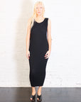 Spongy Midi Dress in Black by Issey Miyake-Issey Miyake-Idlewild-Cincinnati