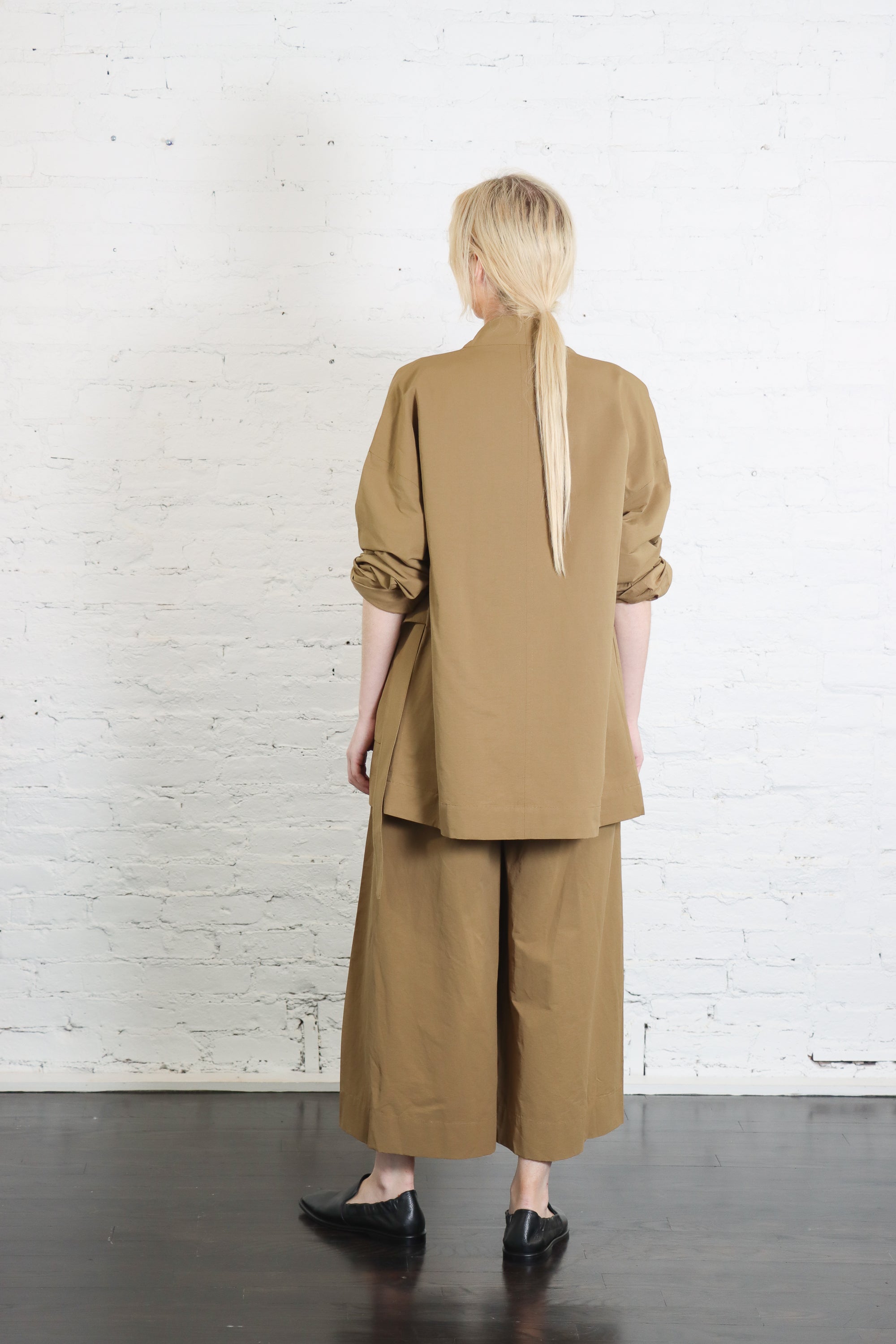 Spring Wrap Coat in Tan Brown by 7115 by Szeki-7115 by Szeki-Idlewild-Cincinnati