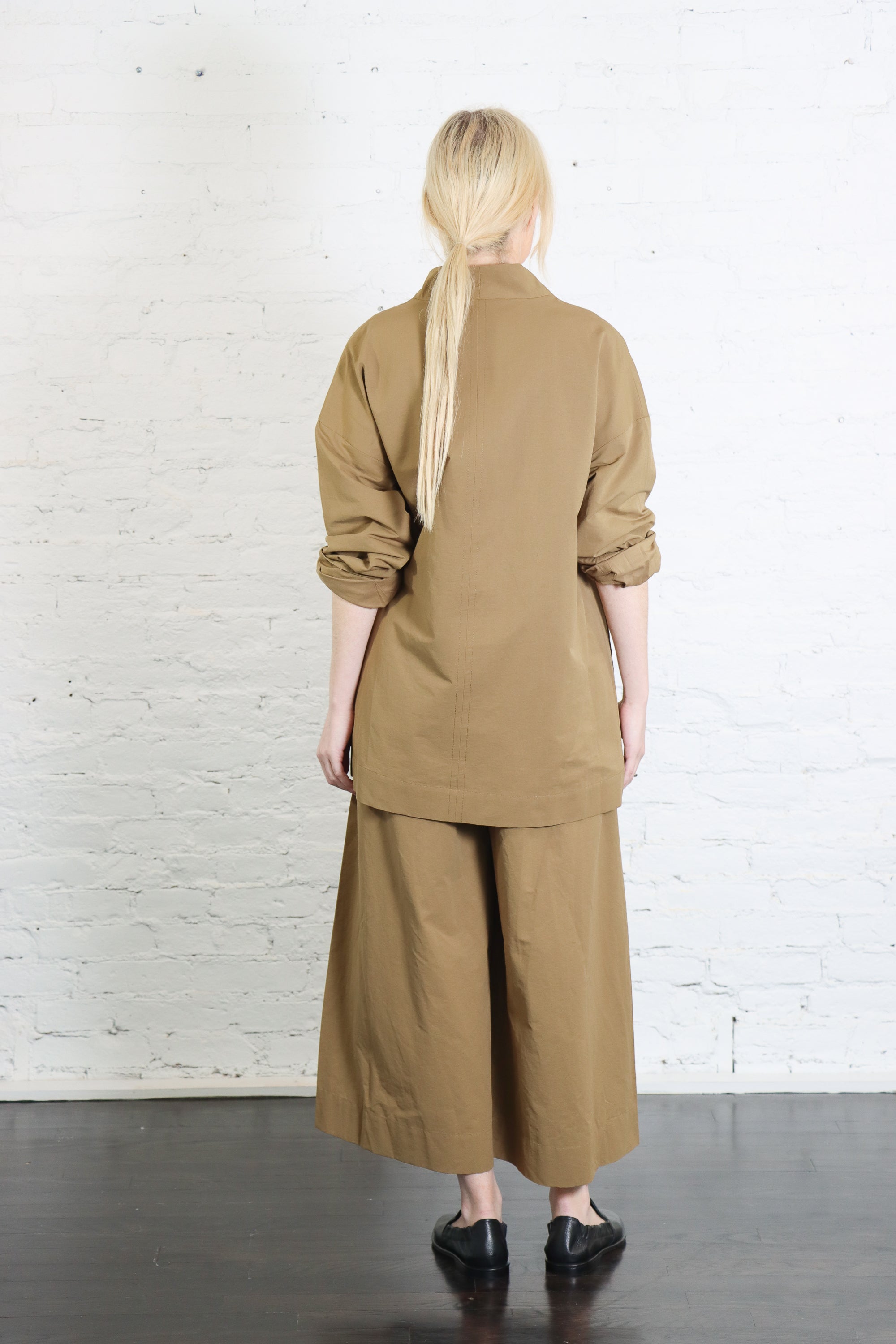 Spring Wrap Coat in Tan Brown by 7115 by Szeki-7115 by Szeki-Idlewild-Cincinnati