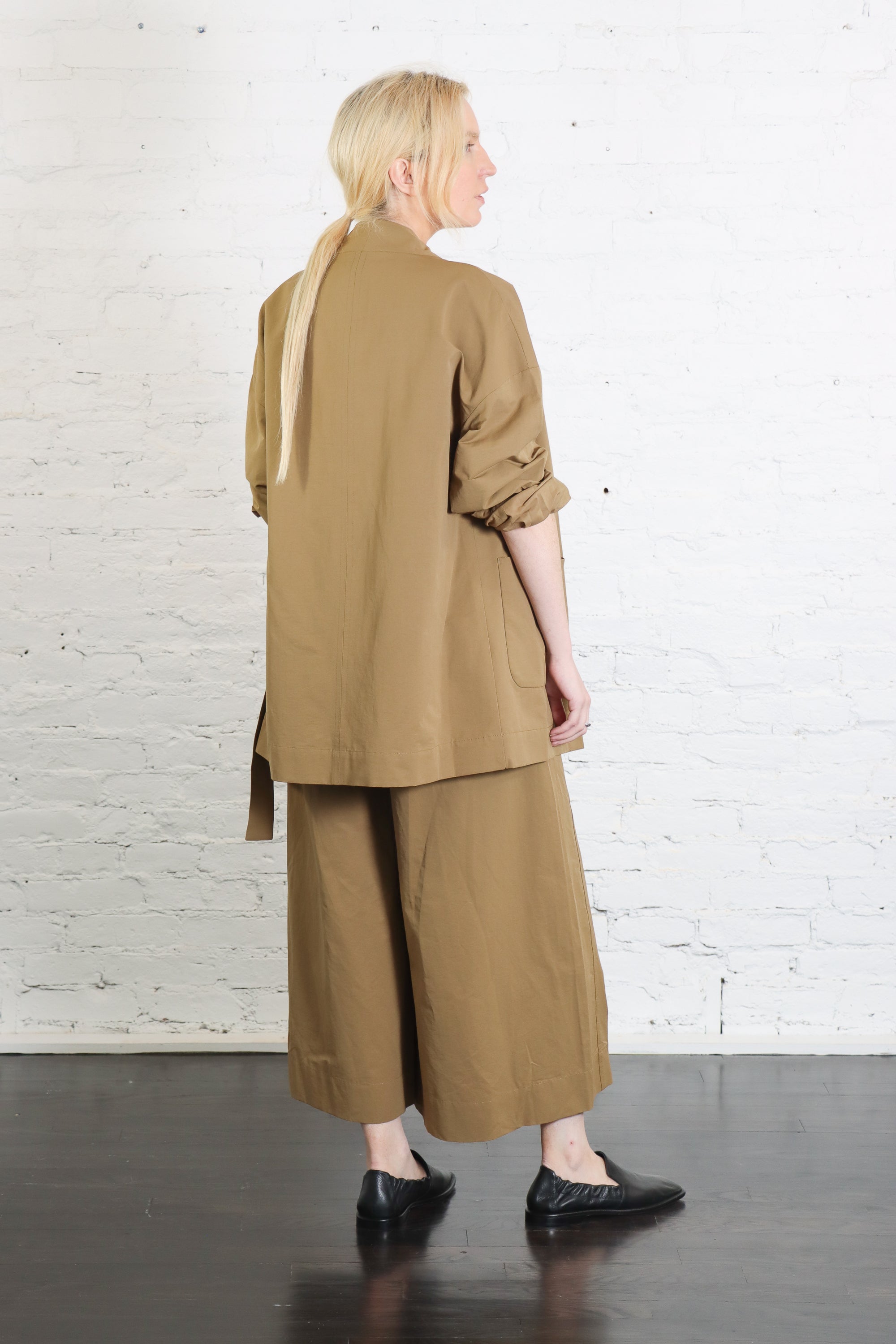Spring Wrap Coat in Tan Brown by 7115 by Szeki-7115 by Szeki-Idlewild-Cincinnati
