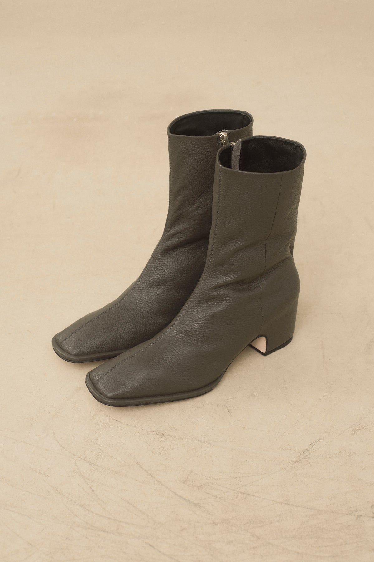Square Arch Boot in Coal by Lauren Manoogian-Lauren Manoogian-Idlewild-Cincinnati