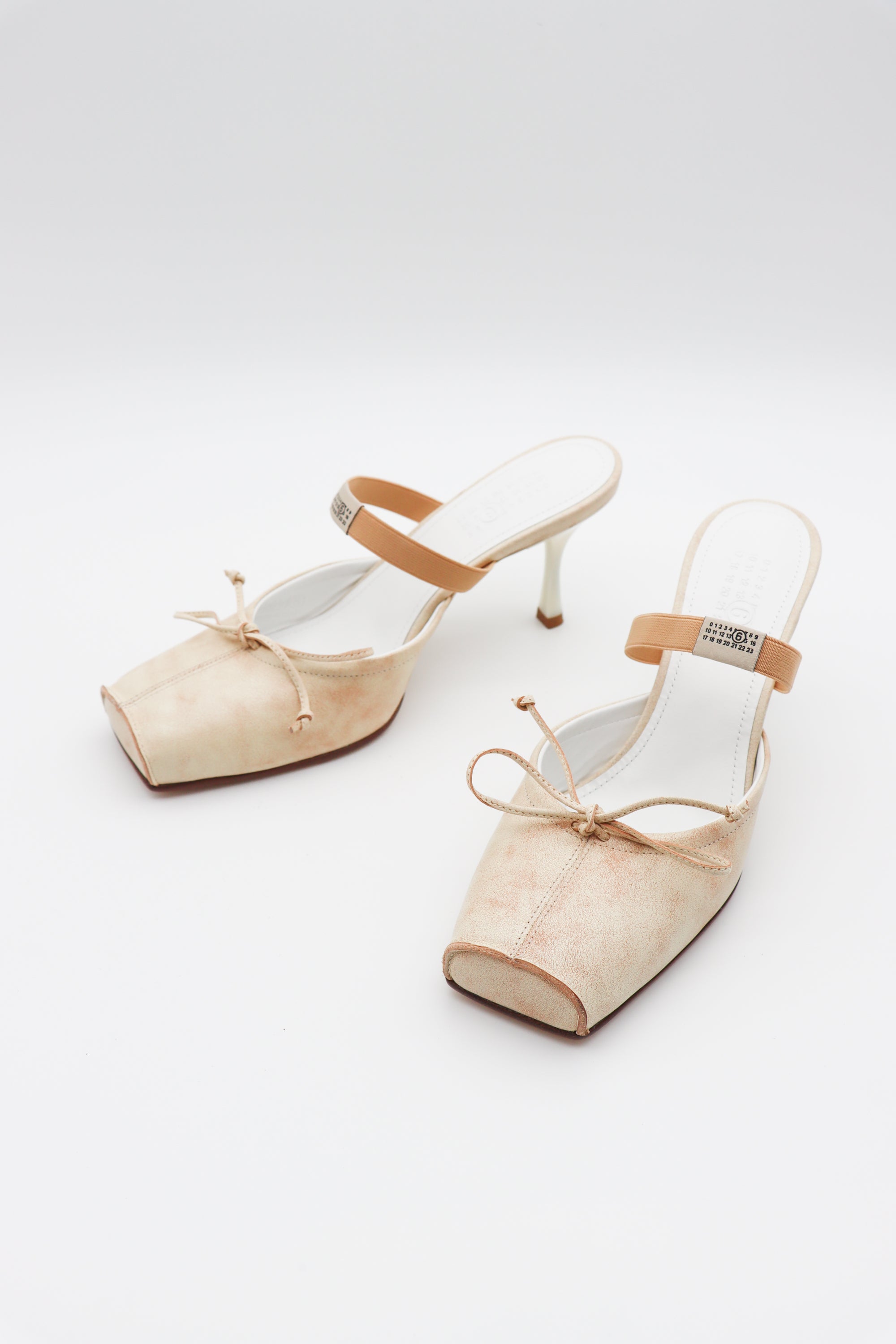 Square Toe Bow Mule by MM6 Maison Margiela-MM6-Idlewild-Cincinnati
