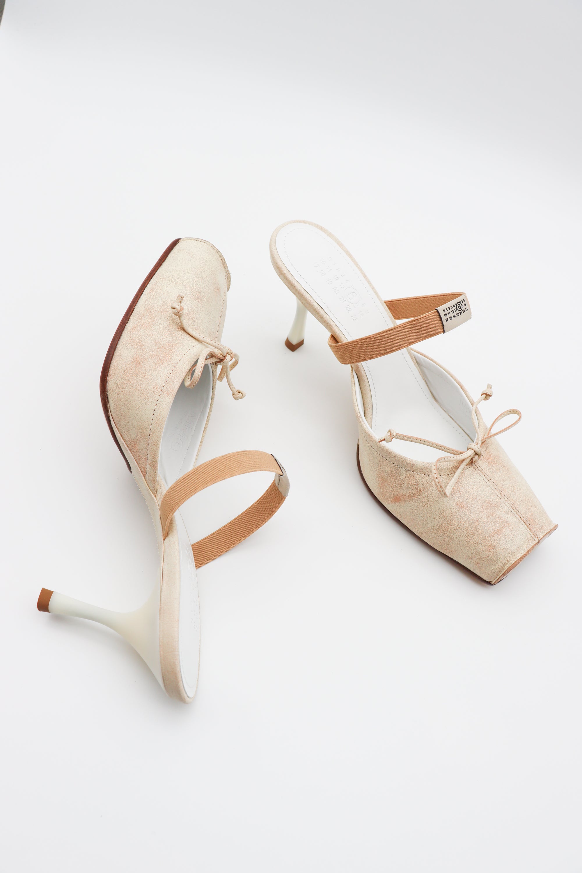 Square Toe Bow Mule by MM6 Maison Margiela-MM6-Idlewild-Cincinnati