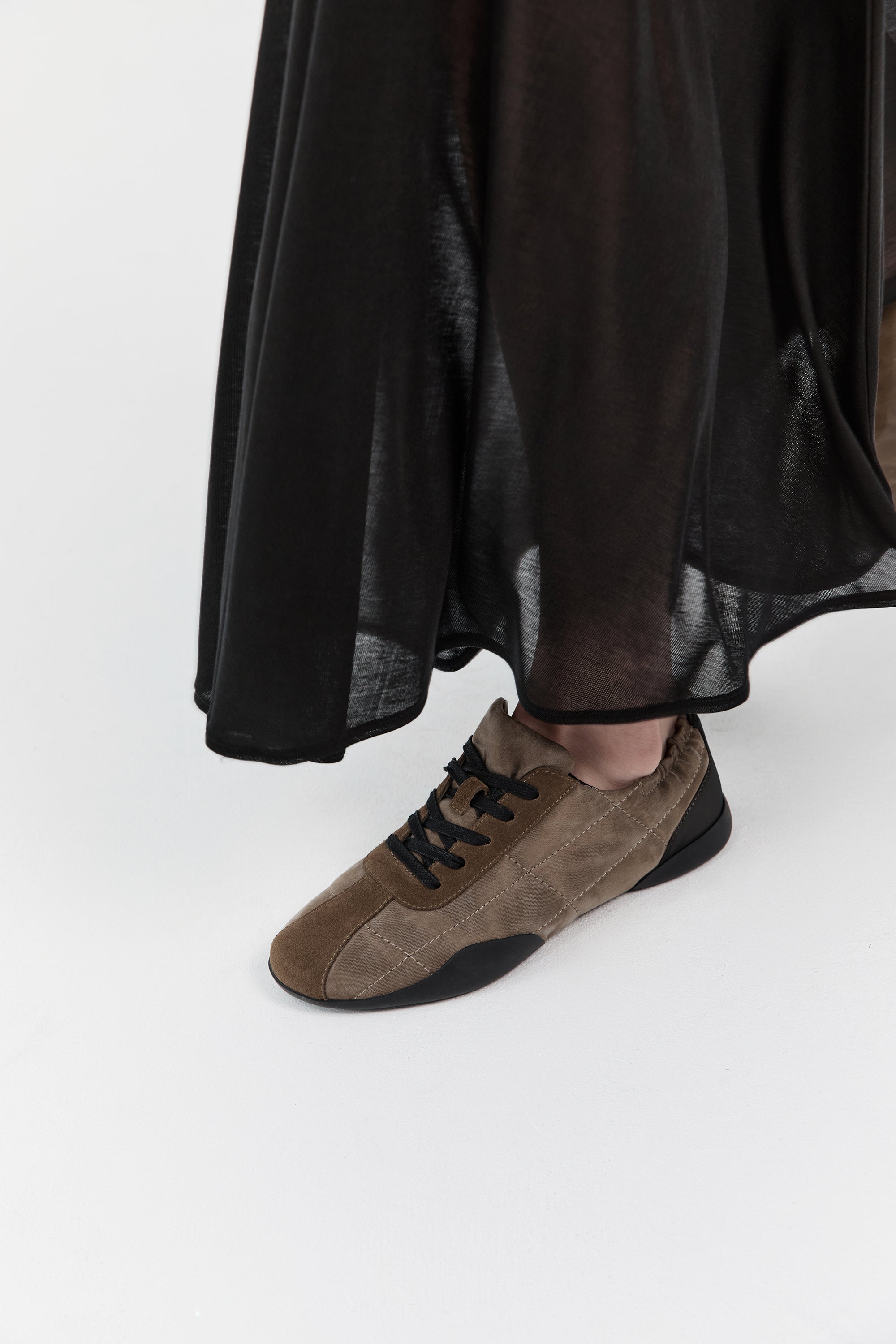 Stitch Pillow Sneaker in Dark Olive by St Agni-St. Agni-Idlewild-Cincinnati