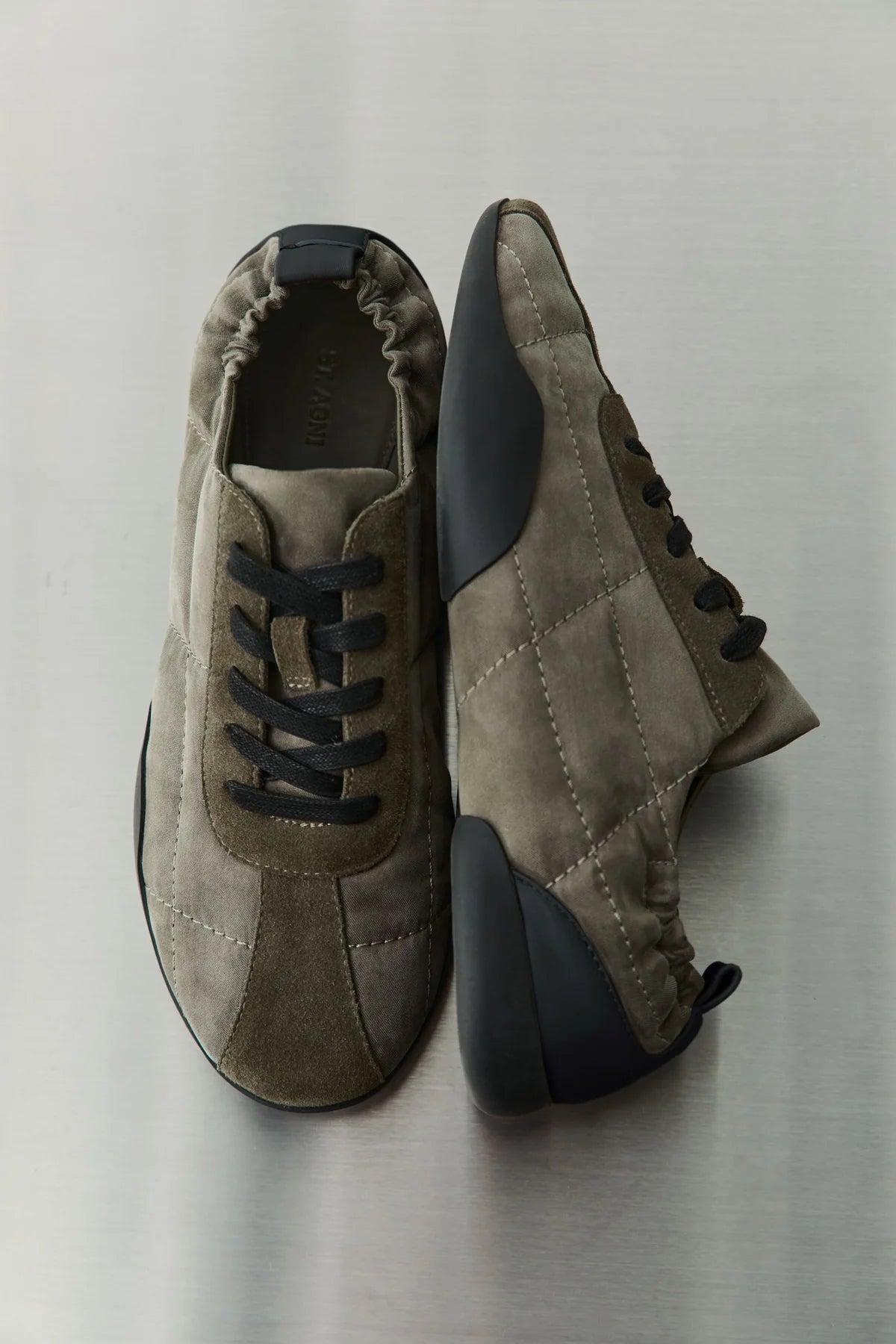 Stitch Pillow Sneaker in Dark Olive by St Agni-St. Agni-Idlewild-Cincinnati