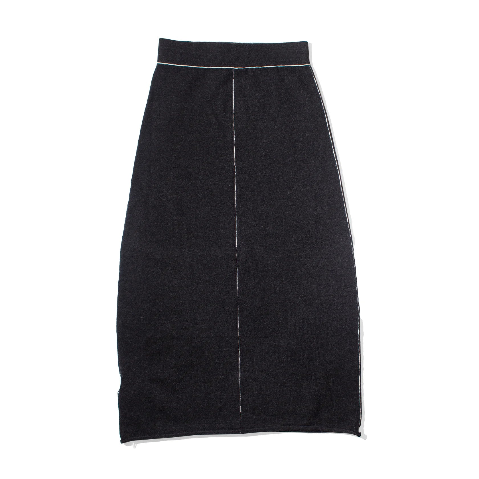 Stitch Skirt in Black Melange by Lauren Manoogian-Bottoms-Lauren Manoogian-Idlewild