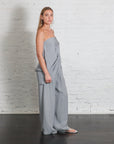 Strapless Asymmetrical Drape Top in Mist by St. Agni-St. Agni-Idlewild-Cincinnati
