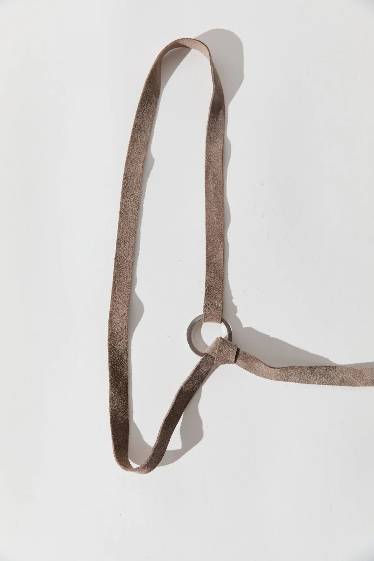 Suede Tie Belt in Almond by St. Agni-St. Agni-Idlewild-Cincinnati