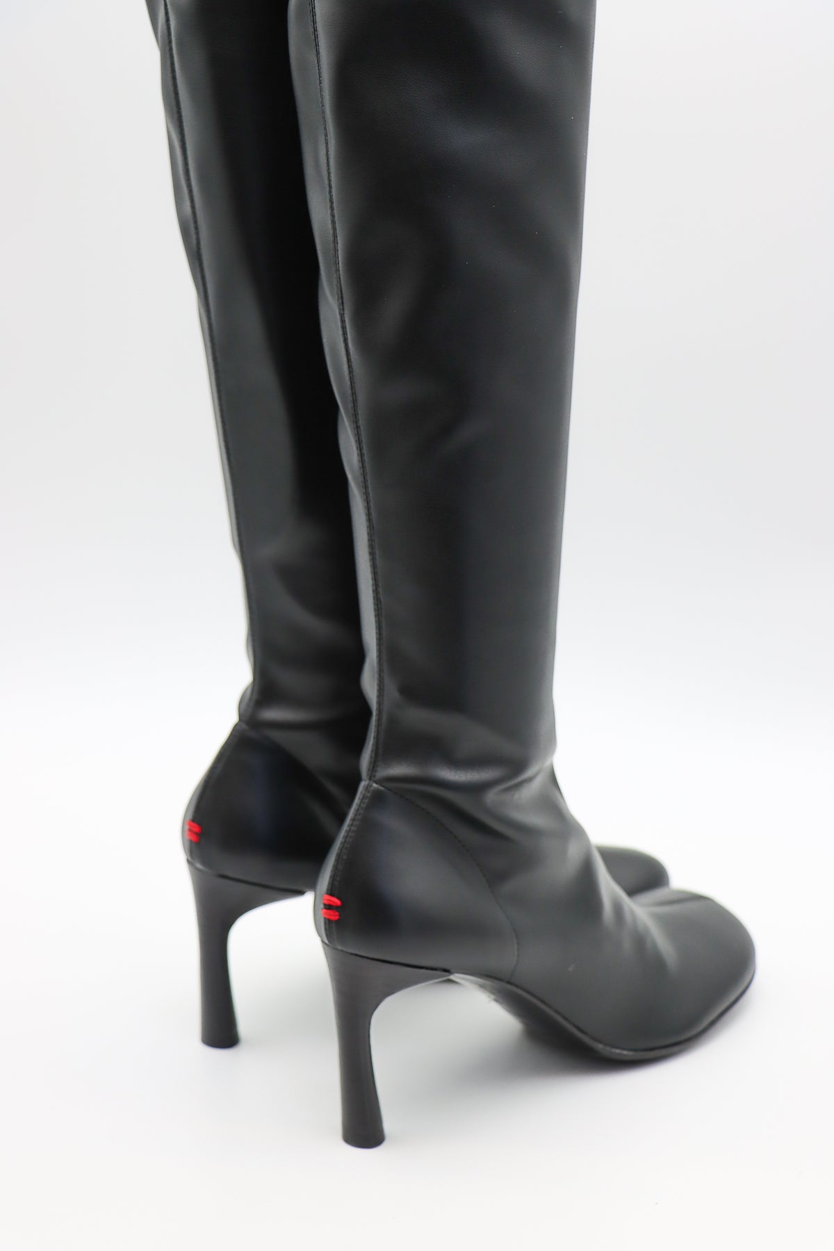 Stivale Lori 40 Nappa Stretch in Nero by Halmanera-Halmanera-Idlewild-Cincinnati