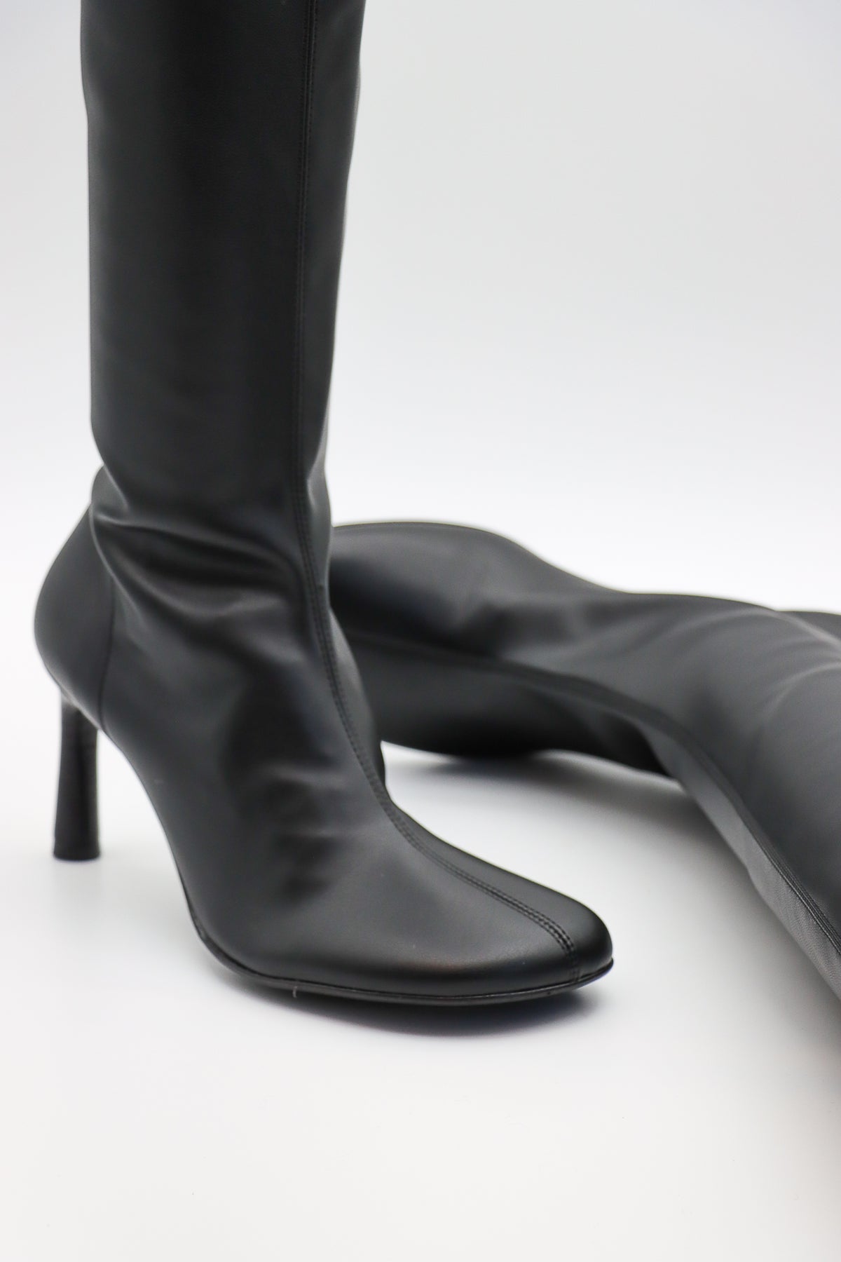 Stivale Lori 40 Nappa Stretch in Nero by Halmanera-Halmanera-Idlewild-Cincinnati