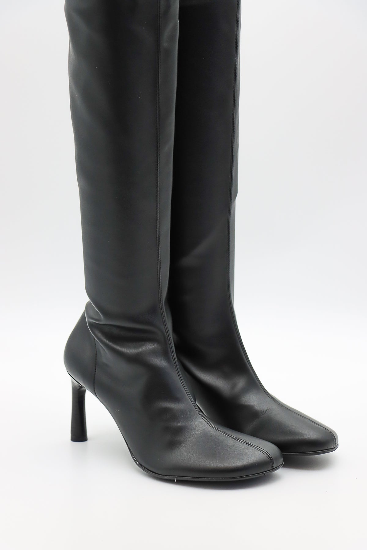 Stivale Lori 40 Nappa Stretch in Nero by Halmanera-Halmanera-Idlewild-Cincinnati
