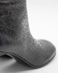 LORI15 Tronchetto Ostrich in Nero by Halmanera-Halmanera-Idlewild-Cincinnati