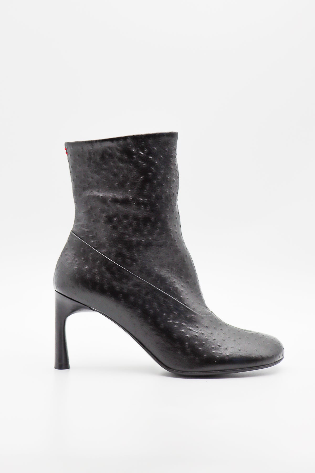 LORI15 Tronchetto Ostrich in Nero by Halmanera-Halmanera-Idlewild-Cincinnati