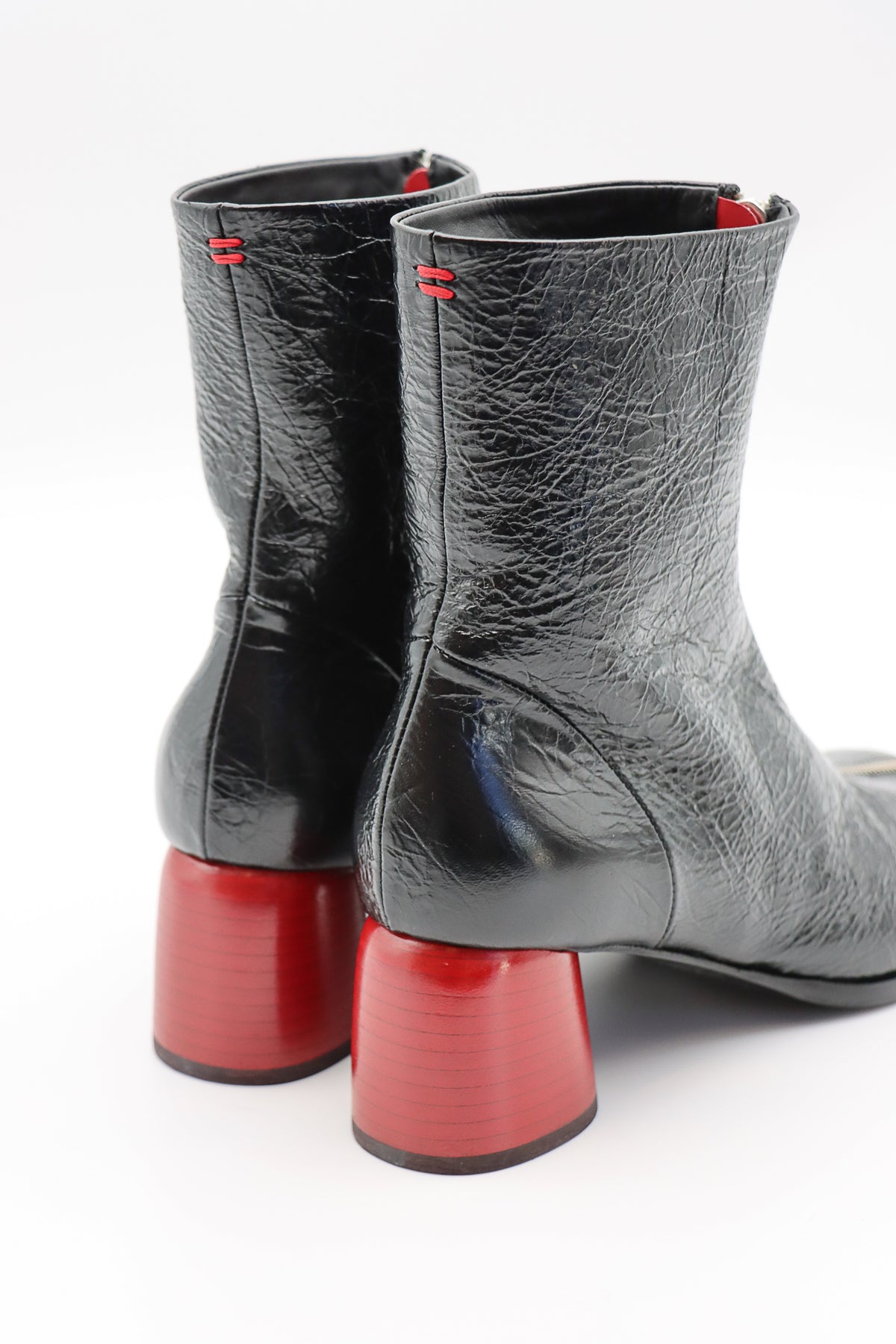 Alene Bomber Boot in Nero by Halmanera-Halmanera-Idlewild-Cincinnati