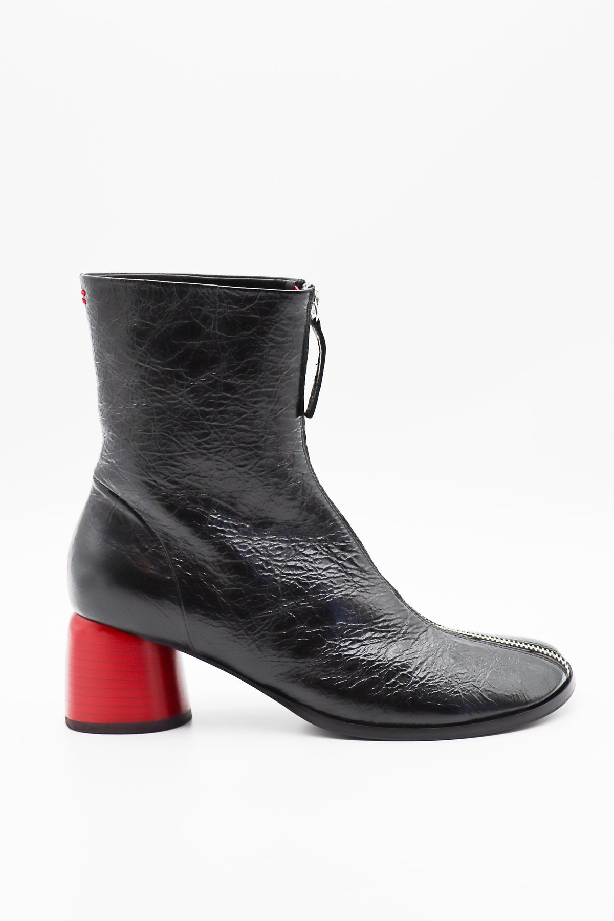 Alene Bomber Boot in Nero by Halmanera-Halmanera-Idlewild-Cincinnati
