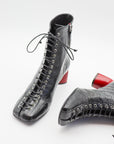 Cami 19 Bomber Boot in Nero by Halmanera-Halmanera-Idlewild-Cincinnati