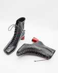 Cami 19 Bomber Boot in Nero by Halmanera-Halmanera-Idlewild-Cincinnati