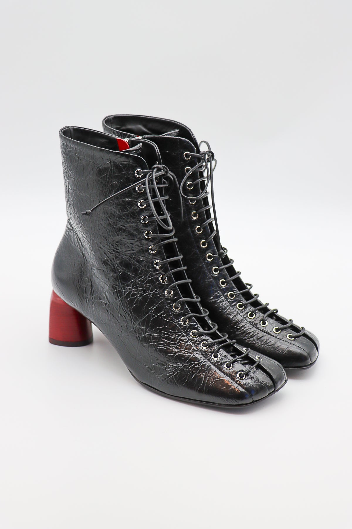 Cami 19 Bomber Boot in Nero by Halmanera-Halmanera-Idlewild-Cincinnati