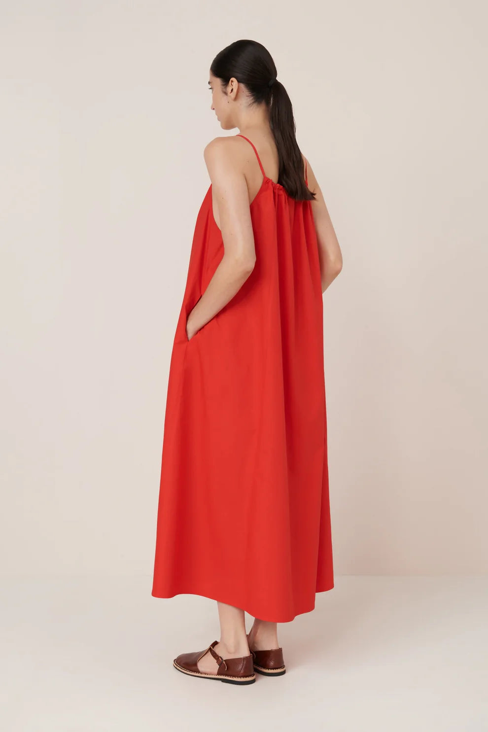 Sway Dress in Scarlet by Kowtow-Dresses-Kowtow-Idlewild