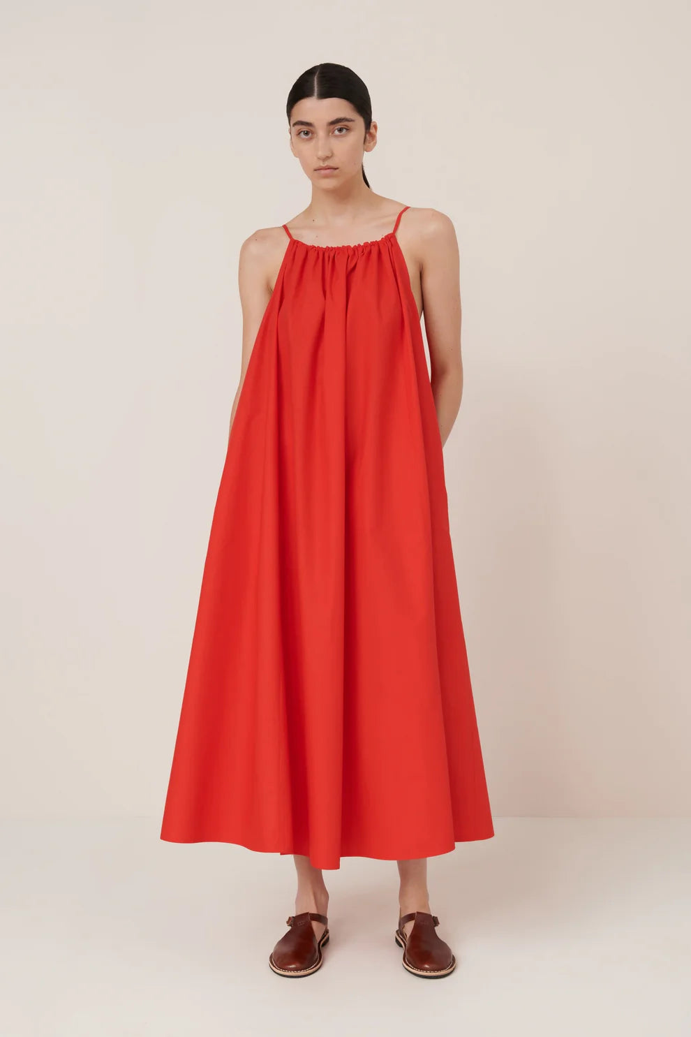 Sway Dress in Scarlet by Kowtow-Dresses-Kowtow-Idlewild