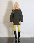 Sweater Mini Dress in Dark Grey by MM6 Maison Margiela-MM6-Idlewild-Cincinnati