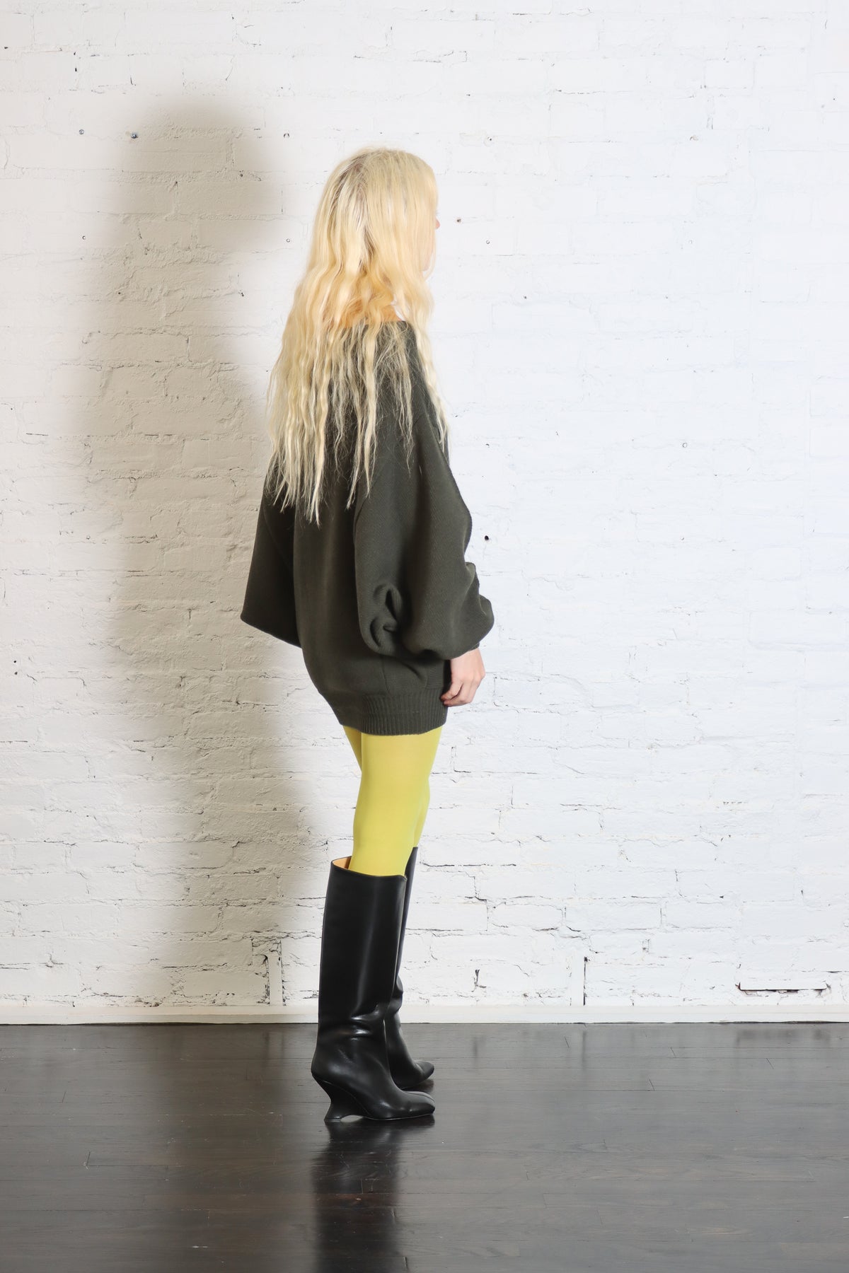 Sweater Mini Dress in Dark Grey by MM6 Maison Margiela-MM6-Idlewild-Cincinnati