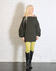 Sweater Mini Dress in Dark Grey by MM6 Maison Margiela-MM6-Idlewild-Cincinnati
